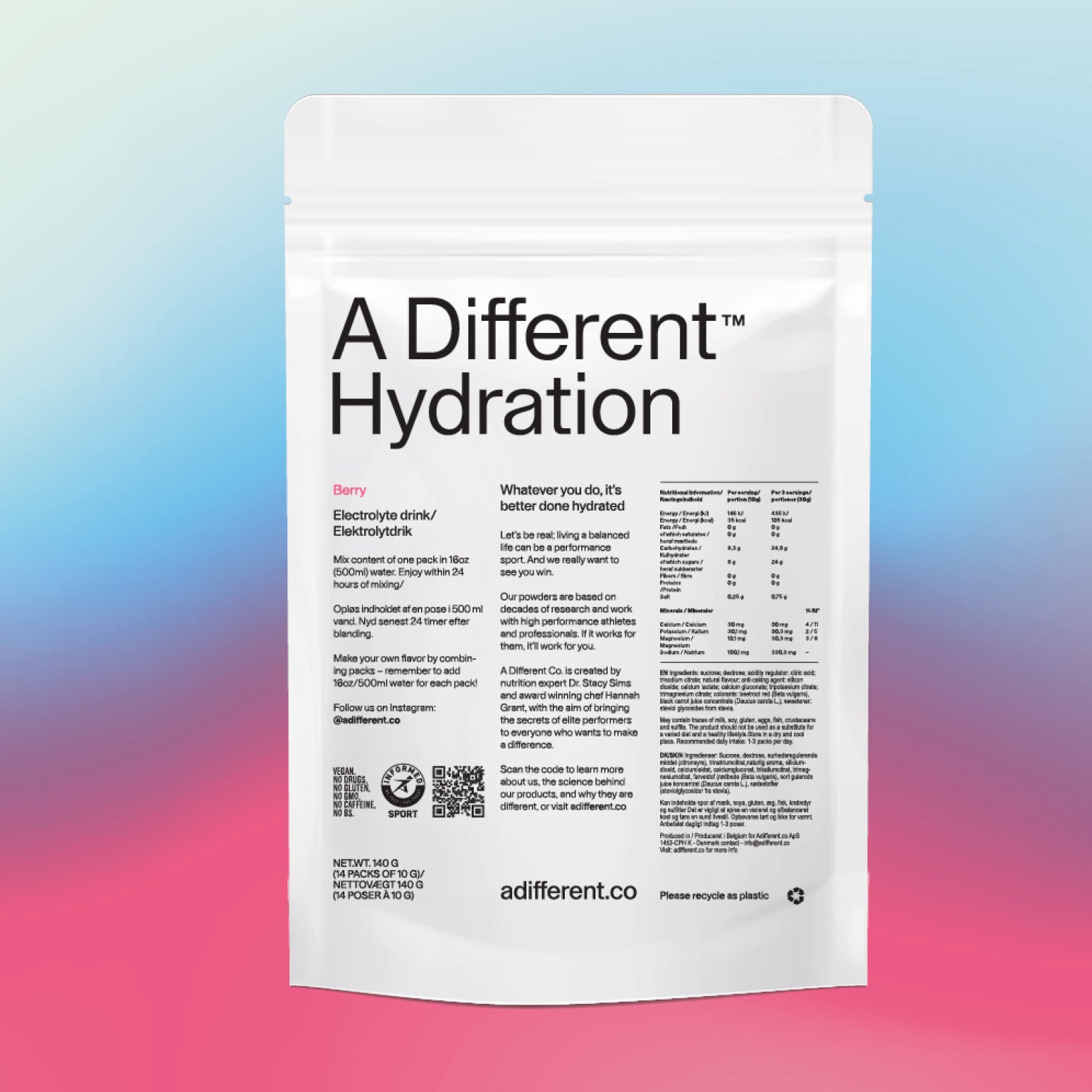BERRY - A Different Hydration.